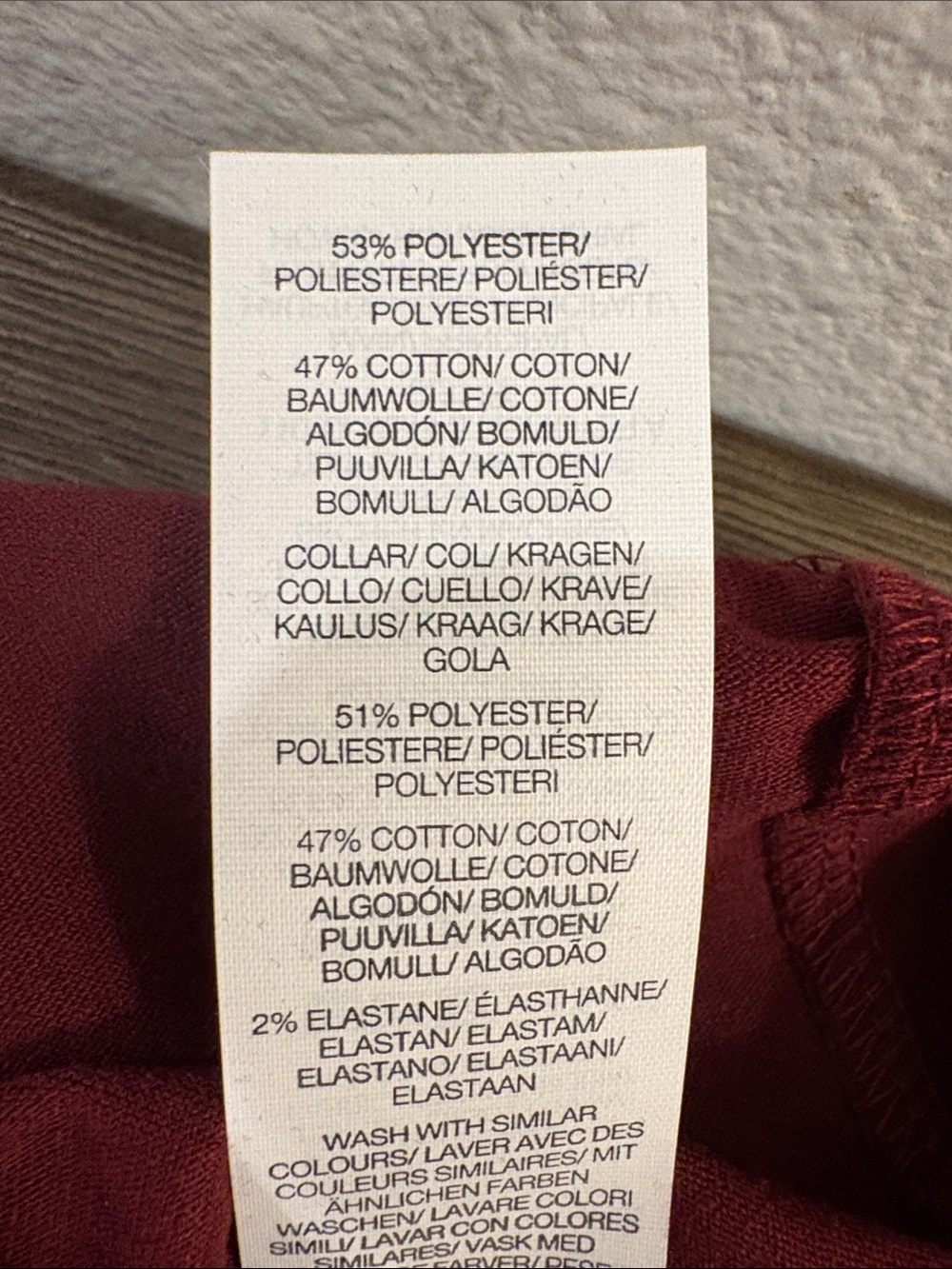 NWT [Oner Active] Classic Oversized Lightweight T-Shirt Rosewood (red) Womens XL - Picture 10 of 12